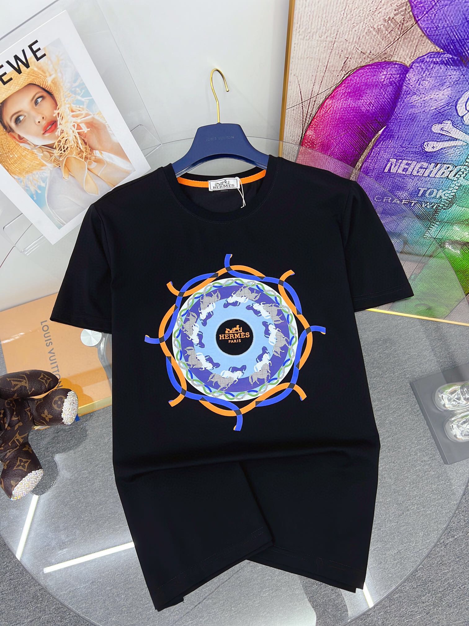 絶対欲しい！2024 エルメス 新作 半袖Tシャツ スーパーコピー 2色