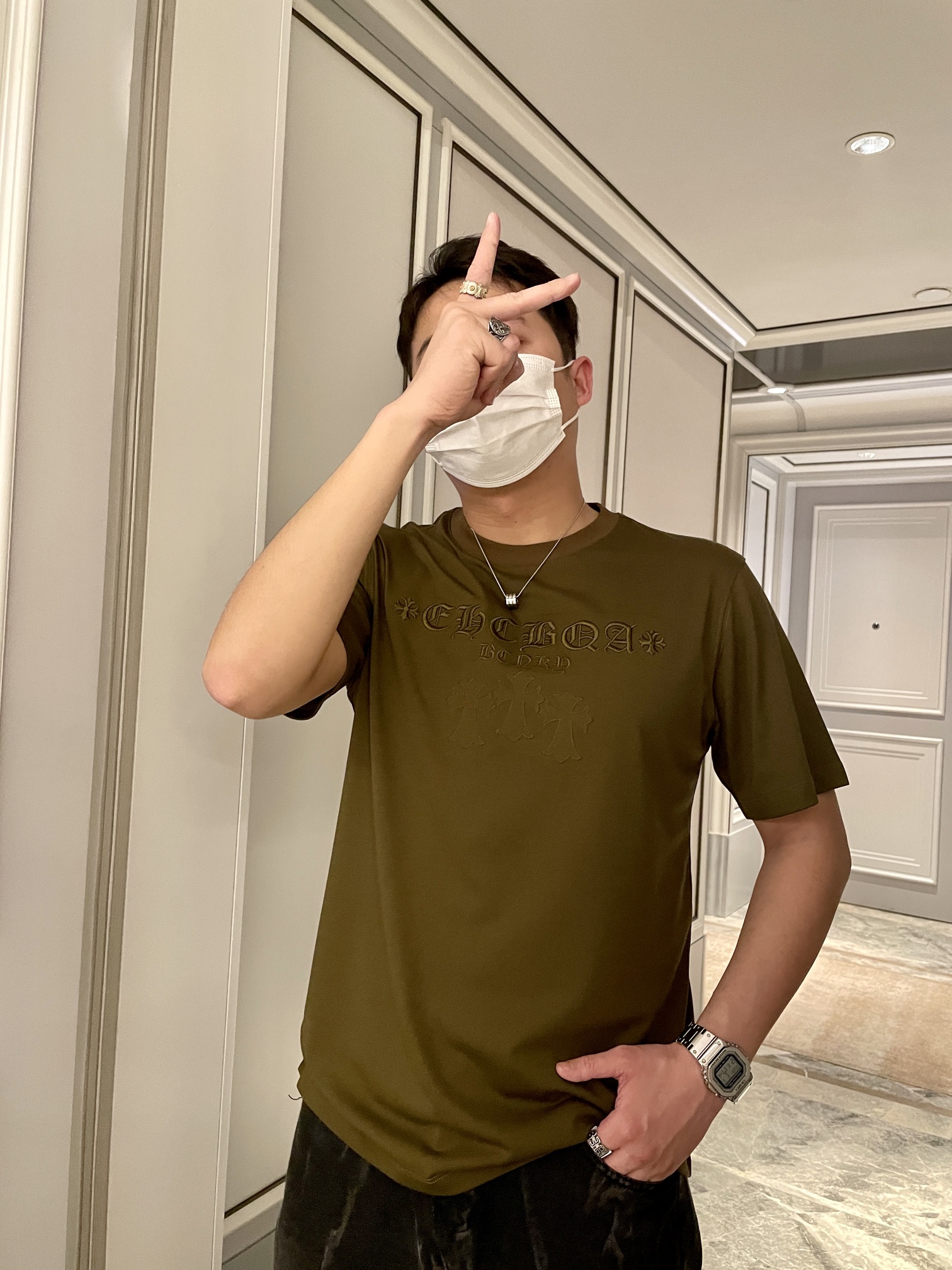 すぐ届く 2024 クロムハーツ 新作 半袖Tシャツ スーパーコピー