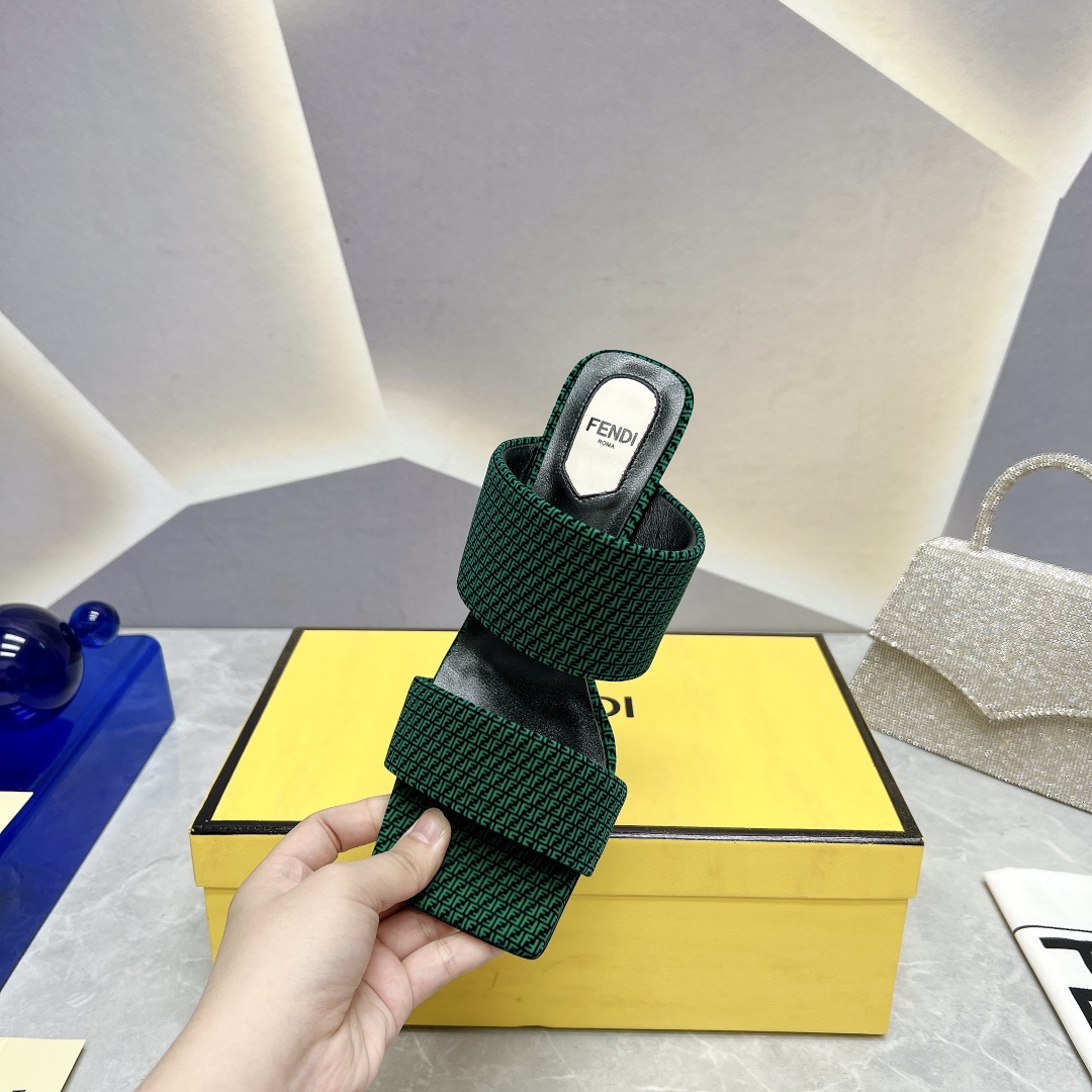 超希少！2024新作 フェンディ ハイヒール コピー ヒール6cm