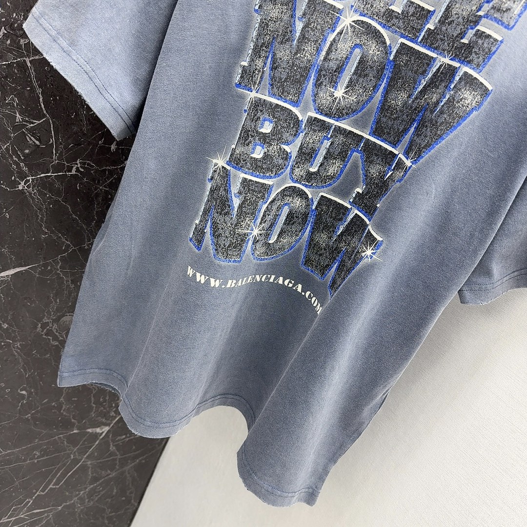 累積売上総額第１位！2024 バレンシアガ 新作 半袖Tシャツ 偽物