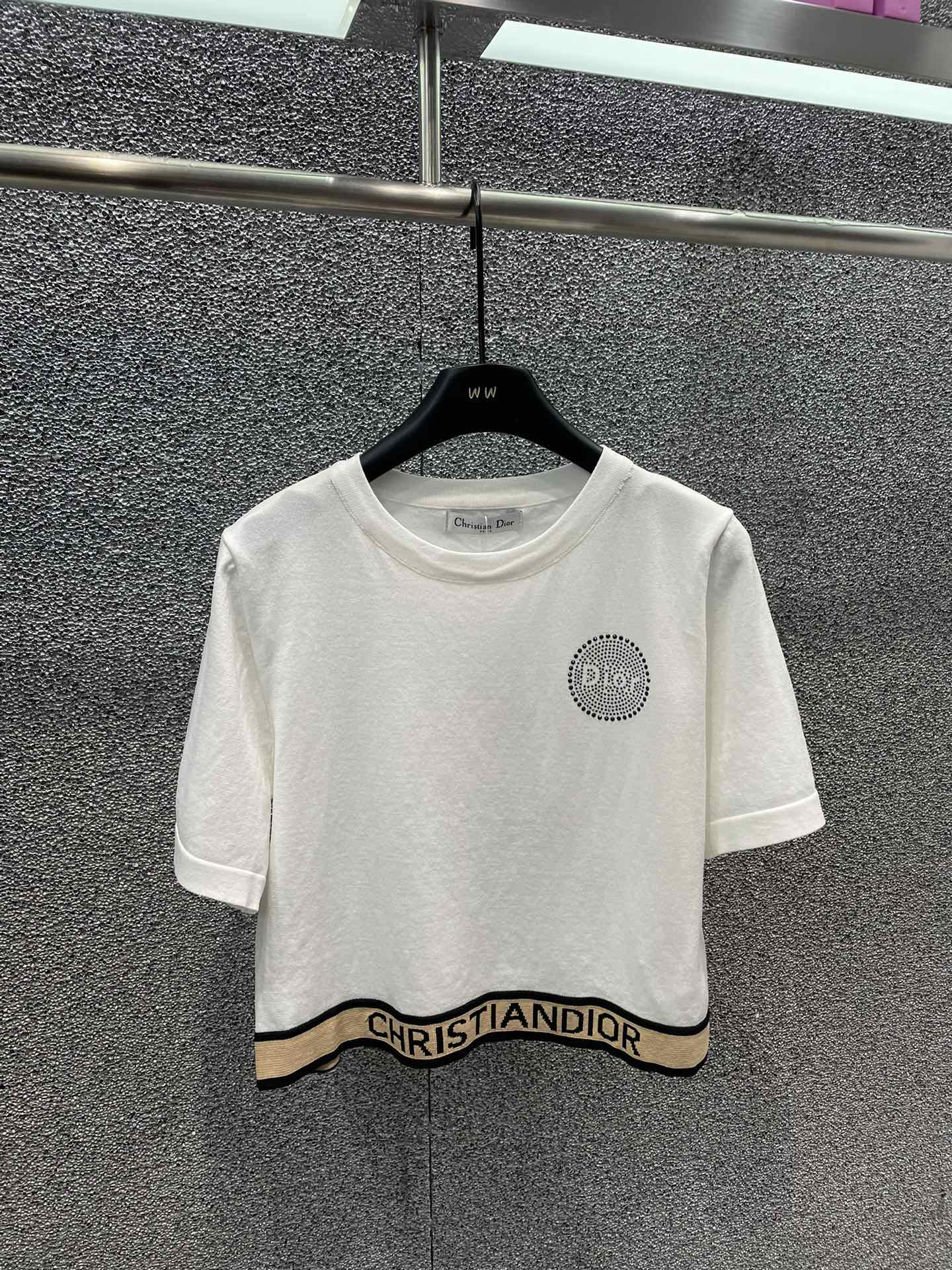 肌触り最高な 2024 ディオール 新作 半袖Tシャツ 偽物 2色