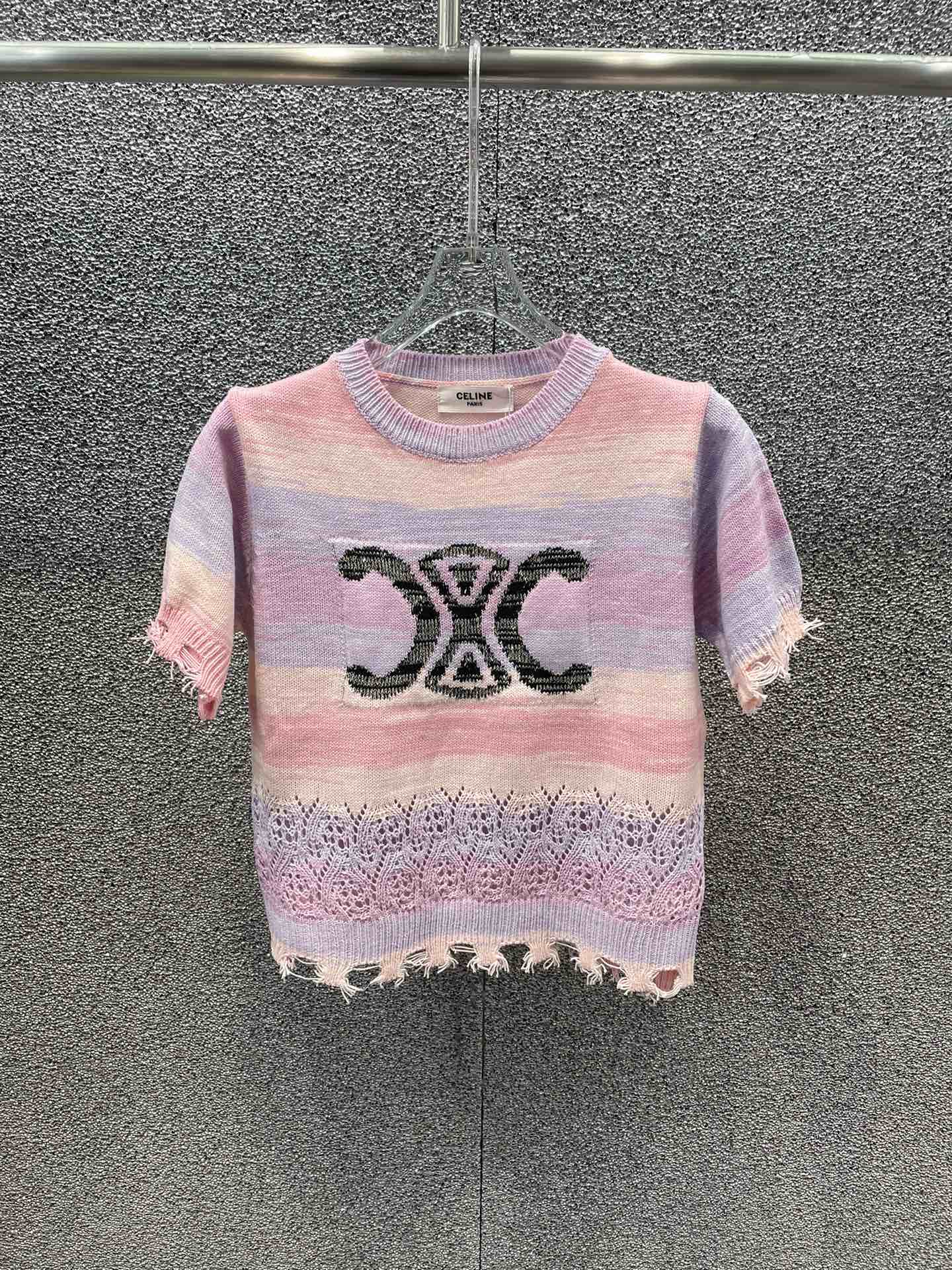 おすすめ 2024 セリーヌ 新作 半袖Tシャツ スーパーコピー