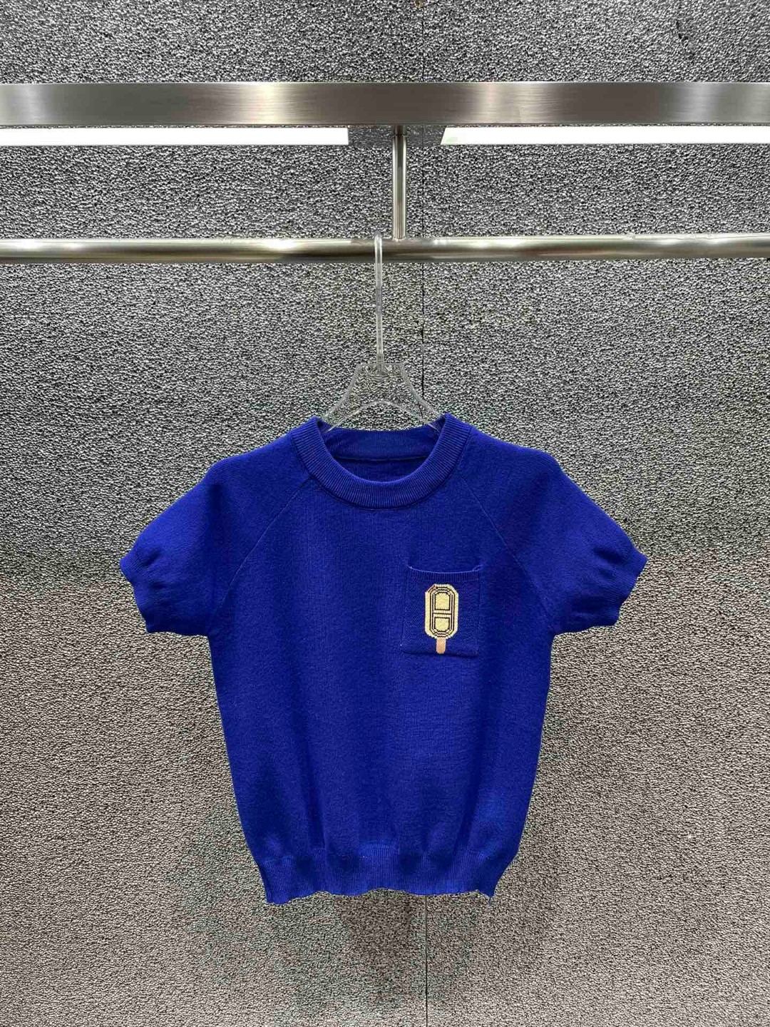 希少♪限定 2024 エルメス 新作 半袖Tシャツ コピー