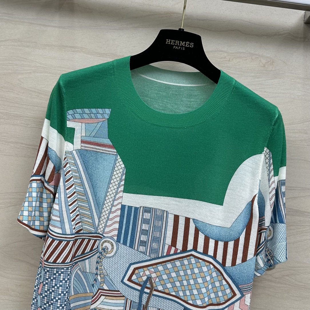 高品質♪♪♪ 2024 エルメス 新作 半袖Tシャツ コピー