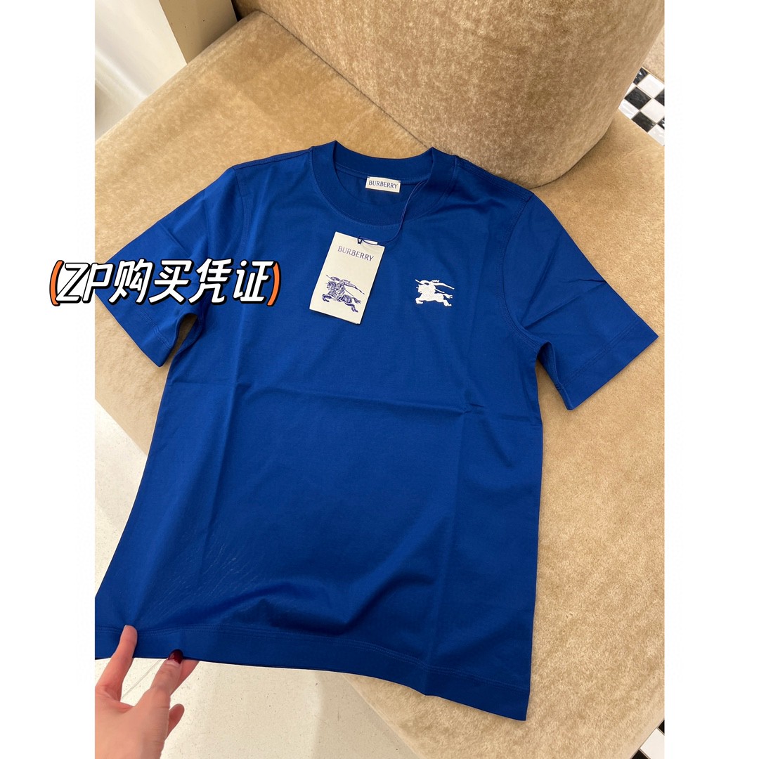 新色登場☆ 2024 バーバリー 新作 半袖Tシャツ 偽物