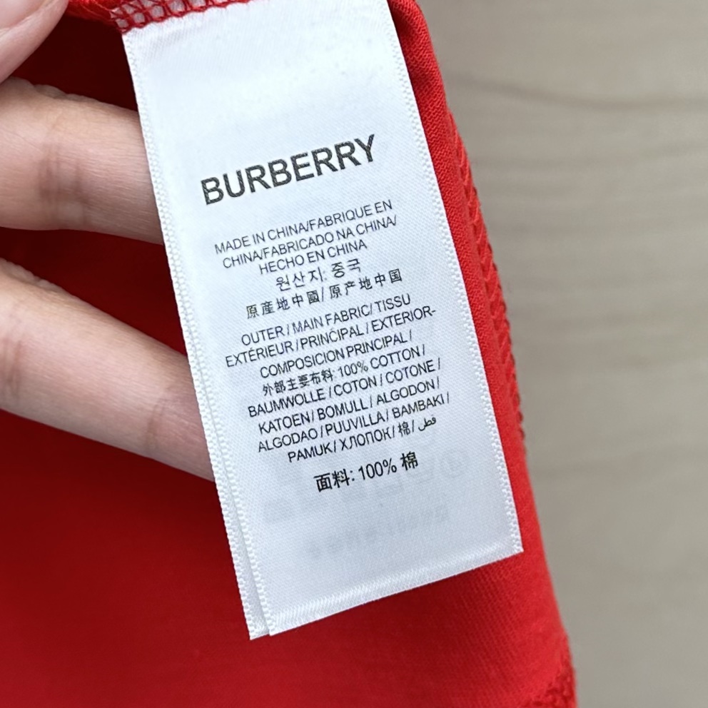 【限定カラー】2024 バーバリー 新作 半袖Tシャツ 偽物