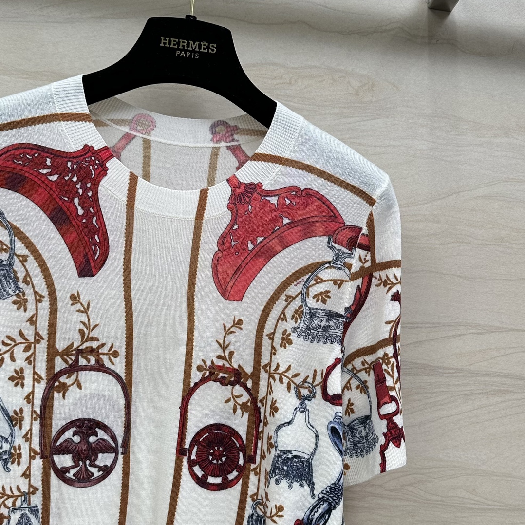 《人気★》2024 エルメス 新作 半袖Tシャツ スーパーコピー