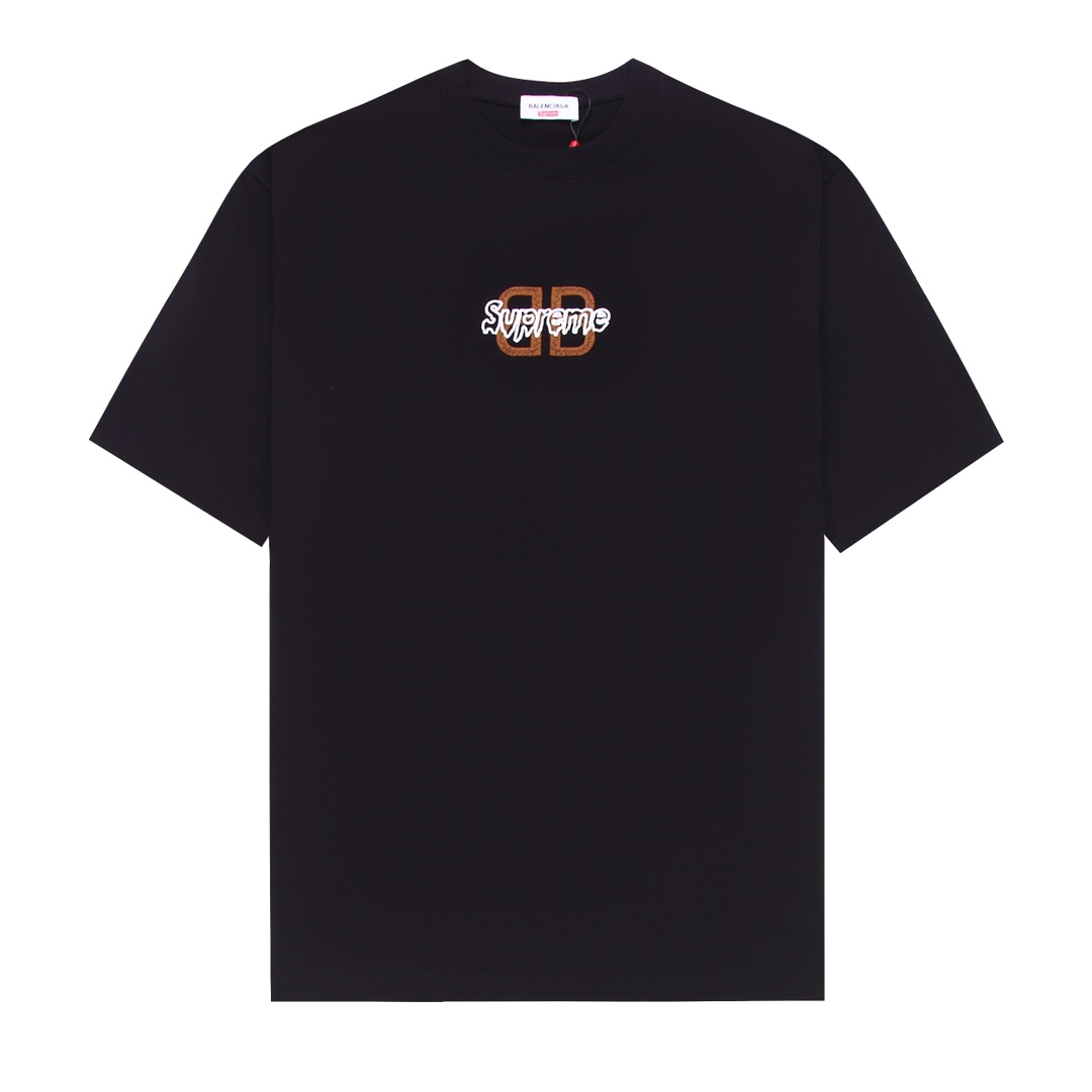 ☆超人気☆ 2024 シュプリーム x バレンシアガ 新作 半袖Tシャツ 偽物