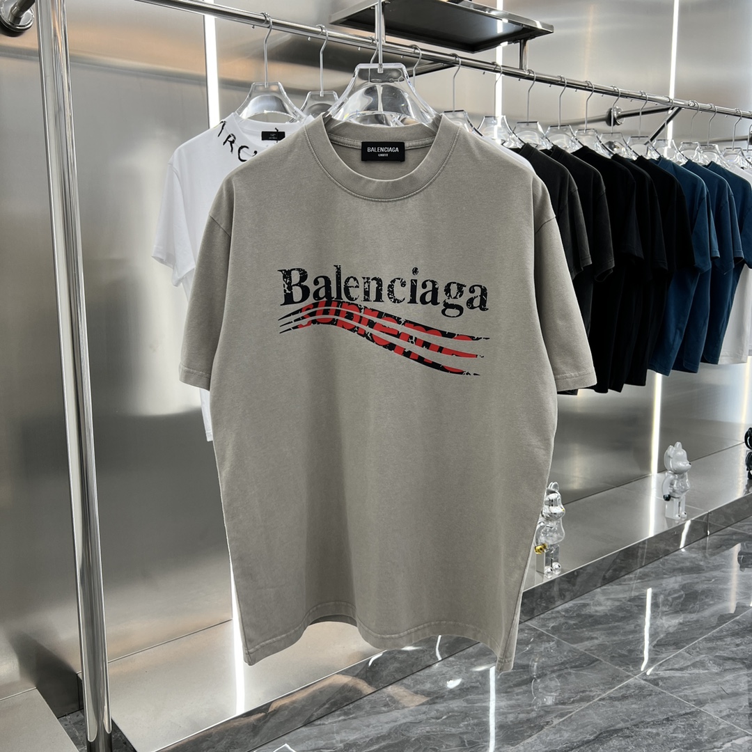 絶対欲しい！2024 シュプリーム x バレンシアガ 新作 半袖Tシャツ スーパーコピー