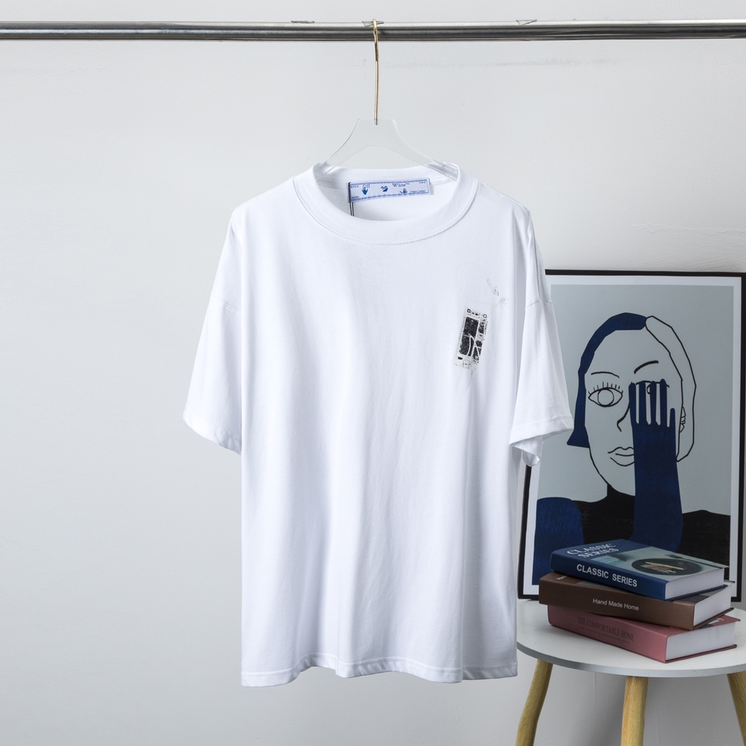人気No1★ 2024 オフホワイト 新作 半袖Tシャツ スーパーコピー 2色