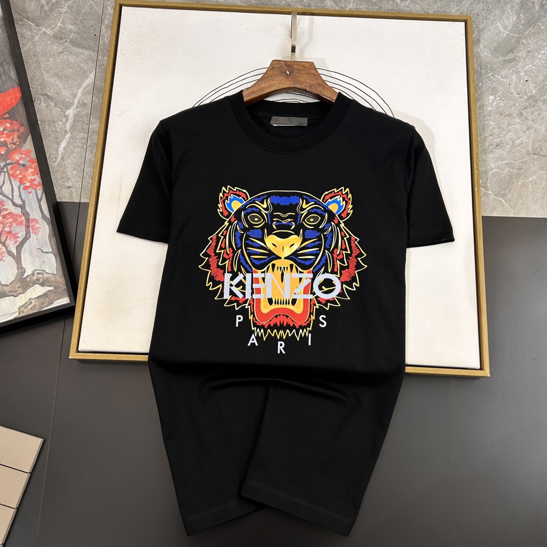 日本未入荷 2024 ケンゾー 新作 半袖Tシャツ 偽物 7色
