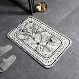 注目アイテム☆ ヴェルサーチェ 2024新作 バスマットセット キッチンマット トイレ新居玄関マット ベッドルーム浴室オフィス 新居マット 新居寝具用品 8色