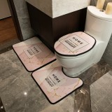 入手困難品！他のブランド 2024新作 バスマット3点セット 洗える 便座カバー/足元マット 新居寝具用品