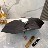 超希少！2024 ルイヴィトン 新作 雨晴兼用折りたたみ傘自動開閉 スーパーコピー