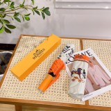 使い勝手良 2024 エルメス 新作 雨晴兼用折りたたみ傘 自動開閉 スーパーコピー