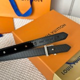 最安値挑戦 ルイヴィトン 新作 レディースベルト スーパーコピー 20mm