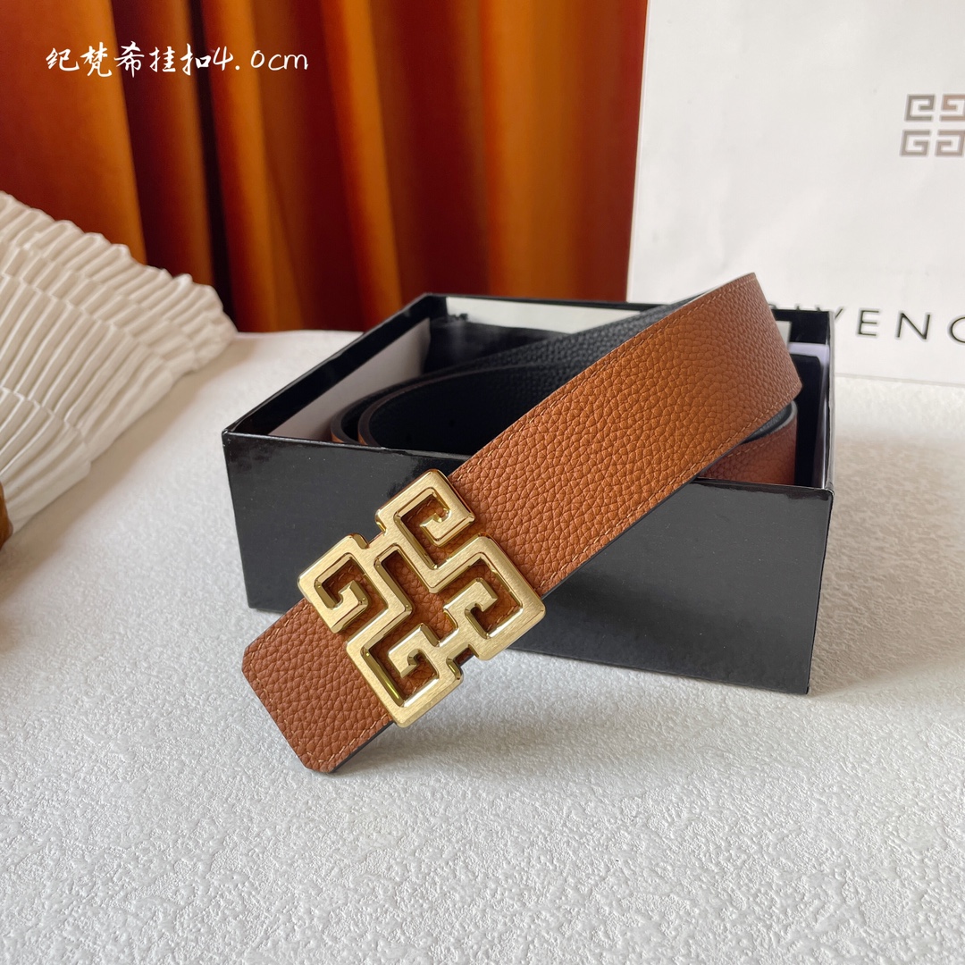 注目度抜群！ジバンシー 新作 メンズベルト 偽物 40mm