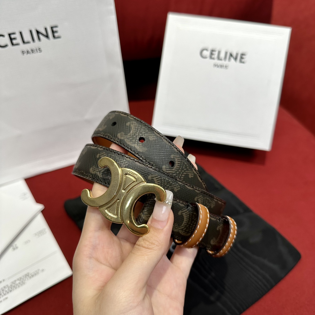 入手困難品！セリーヌ 新作 レディースベルト コピー 25mm