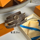 一目惚れ♪ ルイヴィトン 新作 レディースベルト スーパーコピー 20mm