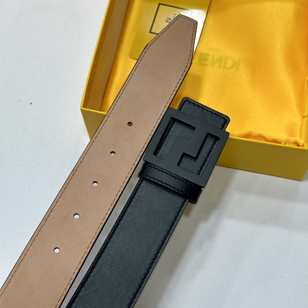 送料込 フェンディ 新作 メンズベルト コピー 40mm