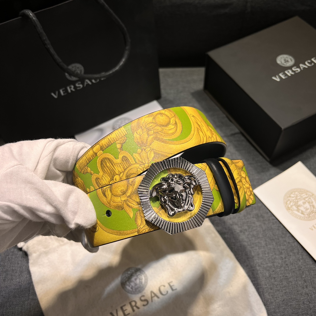 【使い勝手抜群】ヴェルサーチェ 新作 メンズベルト 偽物 40mm
