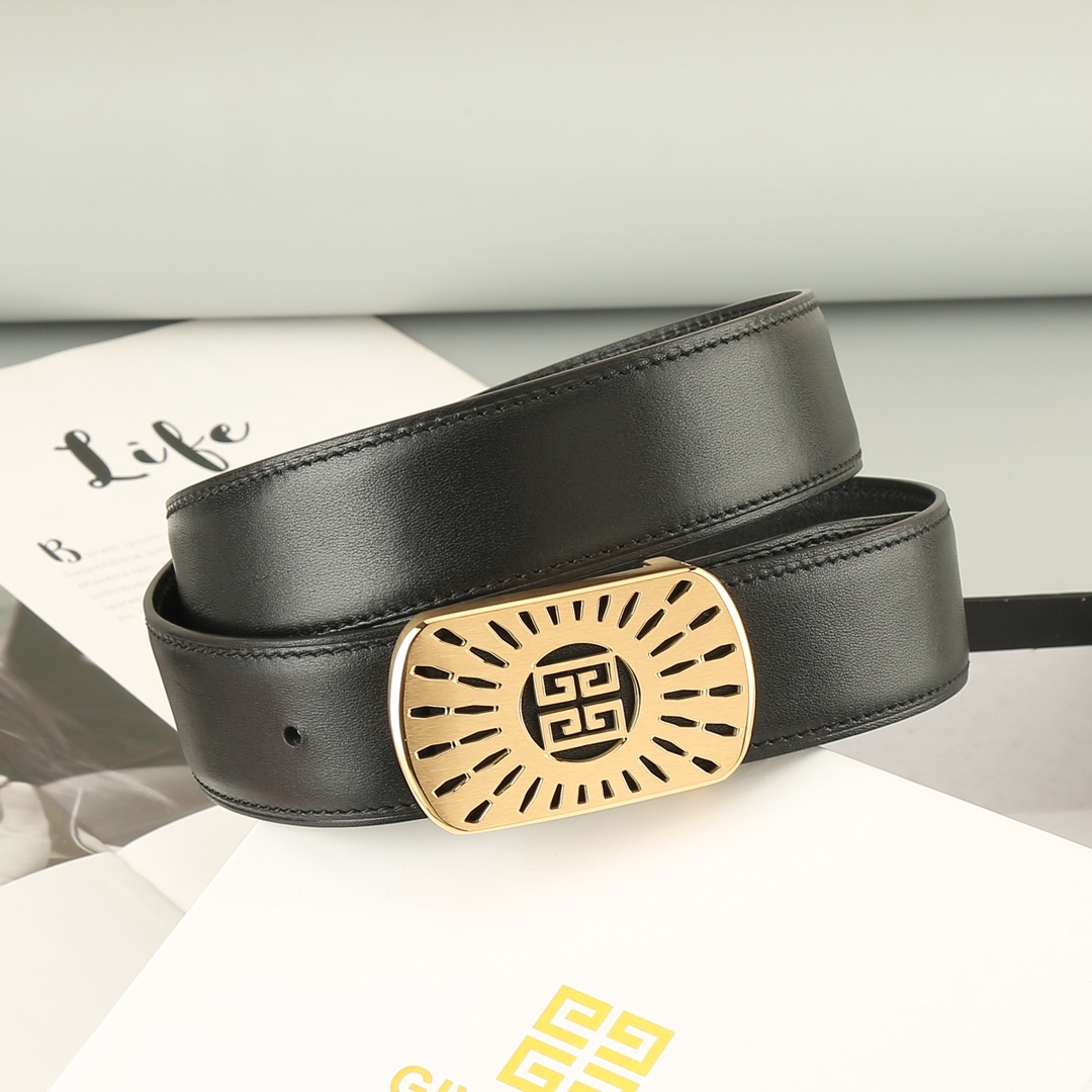 使い勝手良し ジバンシー 新作 メンズベルト 偽物 38mm 2色