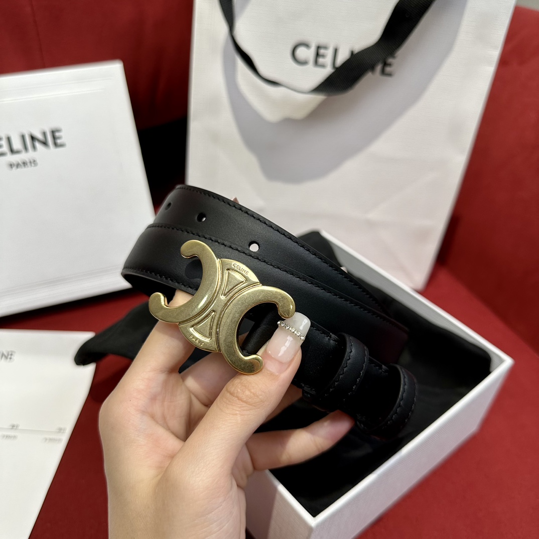 すぐ届く セリーヌ 新作 レディースベルト コピー 25mm