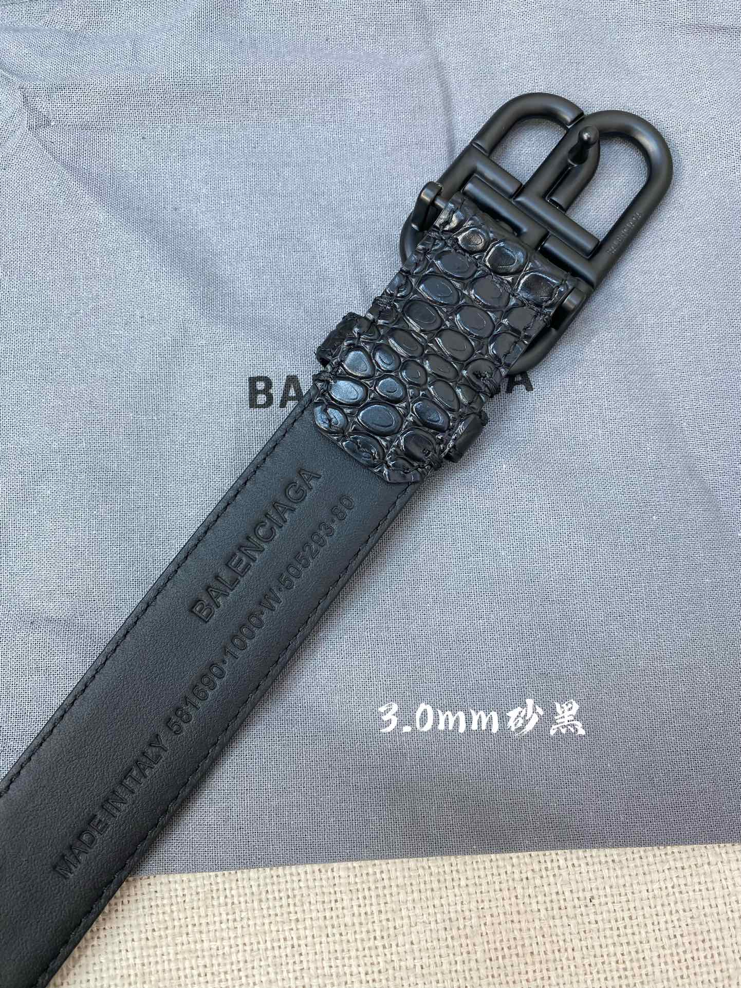 ★日本!!人気！バレンシアガ 新作 メンズベルト 偽物 30mm