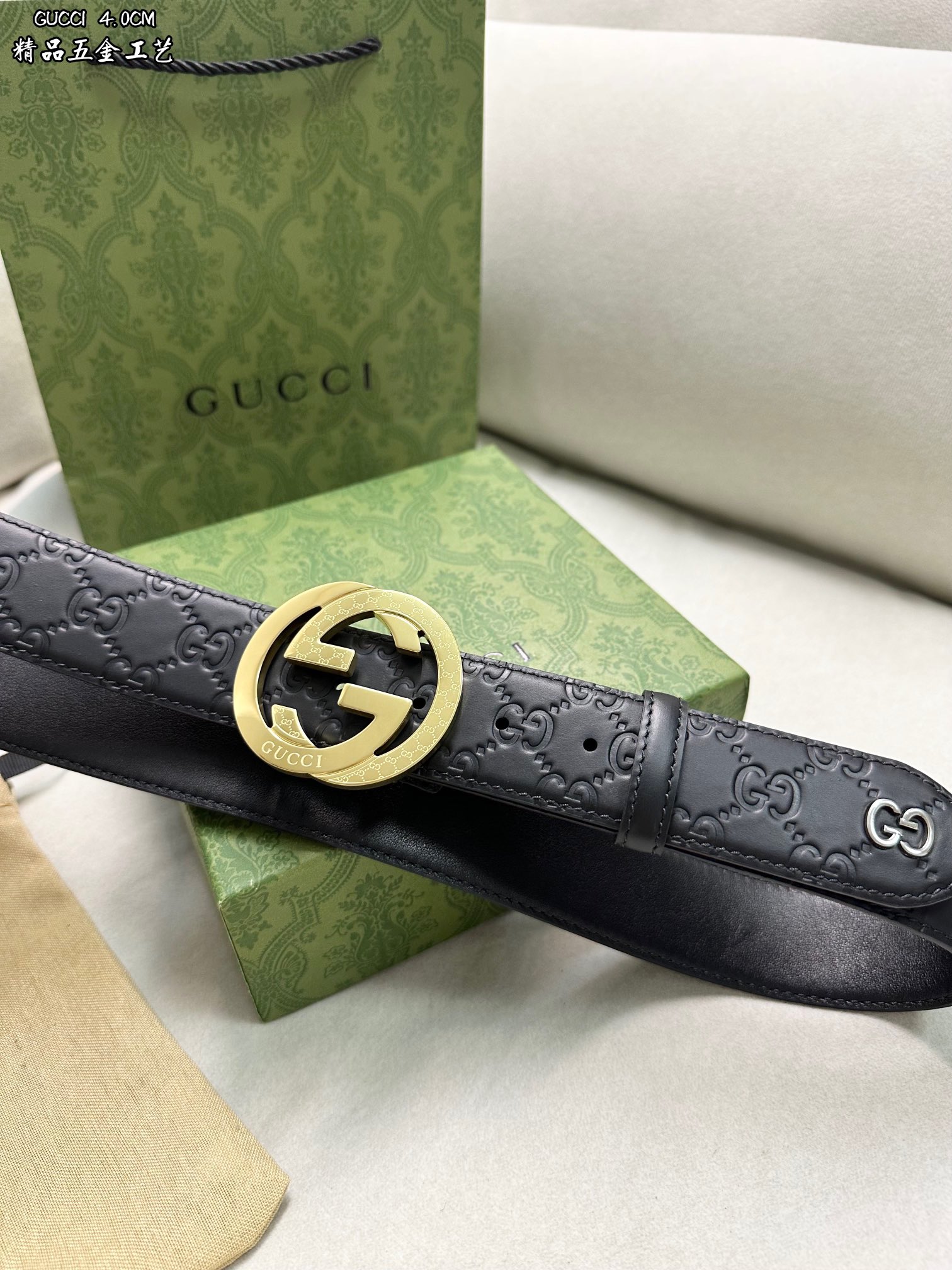 入手困難！グッチ 新作 メンズベルト 偽物 40mm