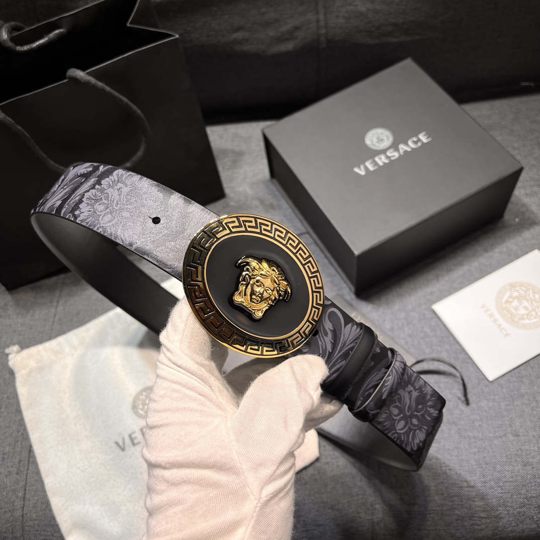 おすすめ ヴェルサーチェ 新作 メンズベルト スーパーコピー 40mm