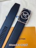 送料込 ルイヴィトン 新作 メンズベルト 偽物 34mm