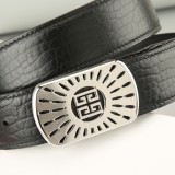 使い勝手良し ジバンシー 新作 メンズベルト 偽物 38mm 2色