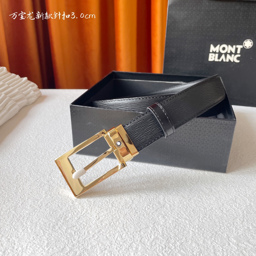 ☆超人気☆ モンブラン 新作 メンズベルト コピー 30mm