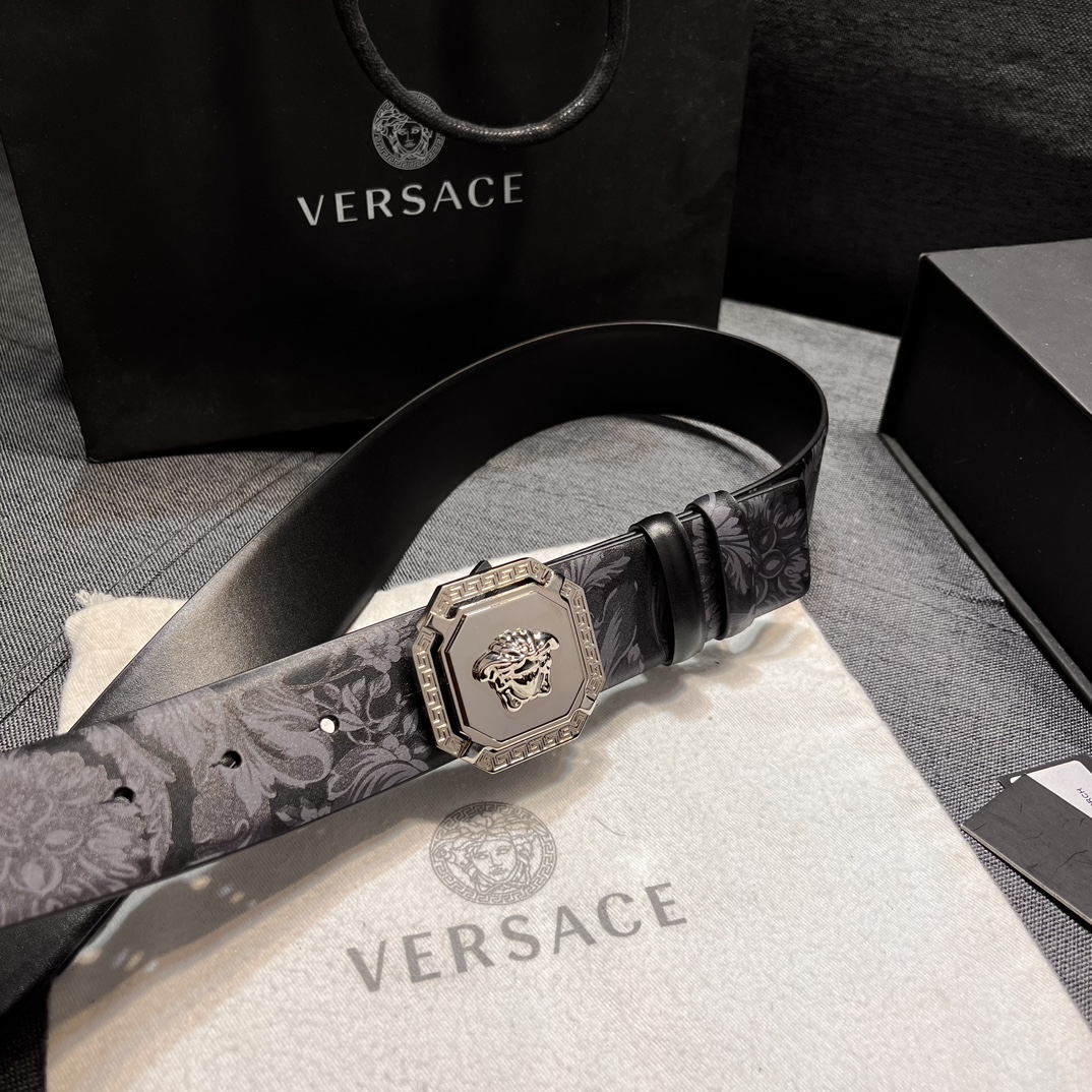 【大特価】ヴェルサーチェ 新作 メンズベルト スーパーコピー 40mm