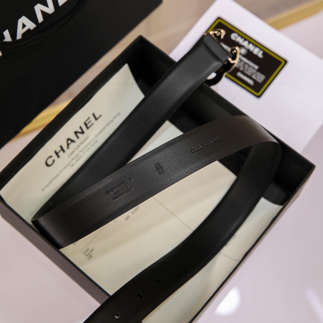 世界中で大人気♪ シャネル 新作 レディースベルト 偽物 30mm