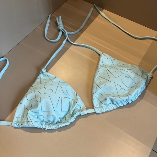 使い勝手良 2024 ヴェルサーチェ 新作 水着レディース ホルターネック上下セット コピー