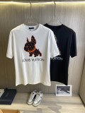 高品質♪♪♪ 2024 ルイヴィトン 新作 半袖Tシャツ コピー 2色