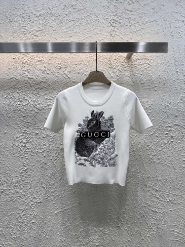 すぐ届く 2025 グッチ 新作 半袖Tシャツ 偽物 2色