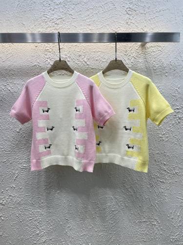 完売必至 2025 トム·ブラウン 新作 半袖Tシャツ スーパーコピー 2色