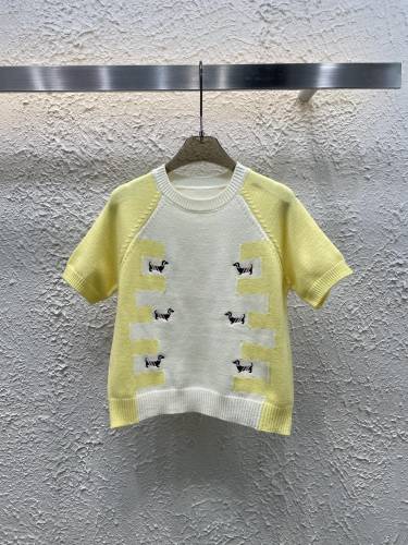 完売必至 2025 トム·ブラウン 新作 半袖Tシャツ スーパーコピー 2色