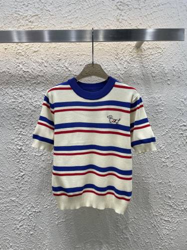 目を惹くカラー 2025 トム·ブラウン 新作 半袖Tシャツ コピー 2色