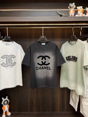 【限定カラー】2025 シャネル 新作 半袖Tシャツ 偽物