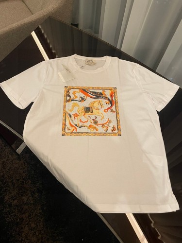 肌触り最高な 2025 エルメス 新作 半袖Tシャツ コピー 2色