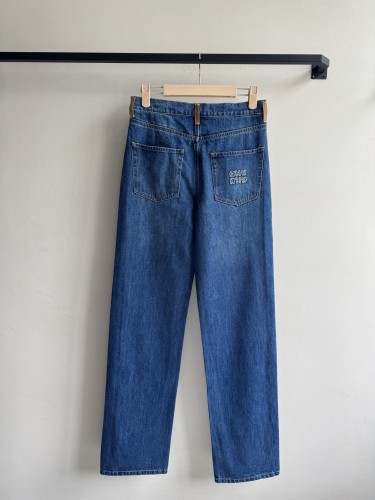 ☆超人気☆ 2025 ミュウミュウ 新作 ジーンズ スーパーコピー