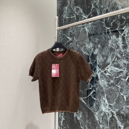 超希少！ 2025 グッチ 新作 半袖Tシャツ 偽物