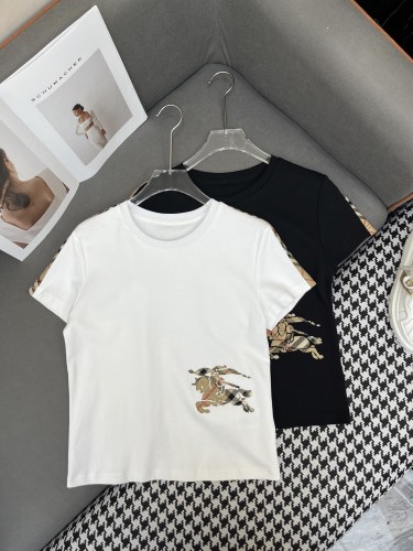 超希少！2025 バーバリー 新作 半袖Tシャツ スーパーコピー 2色