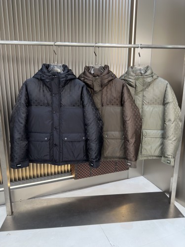 肌触り最高な 2025 ルイヴィトン 新作 ダウンジャケット コピー