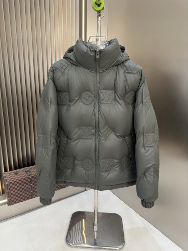 人気急上昇 2025 ルイヴィトン 新作 ダウンジャケット 偽物 2色