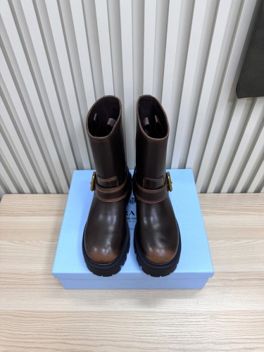 使い勝手良し 2026 プラダ 新作 ブーツ コピー