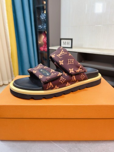 肌触り最高な 2026 ルイヴィトン 新作 サンダル-スリッパ スーパーコピー